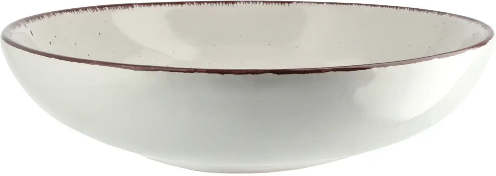 Peill+Putzler Schale dreieckig 23 cm Siena ¦ weiß ¦ Steinzeug/Steingut ¦ Maße (cm): H: 5 Ø: 23 Geschirr > Einzelgeschi...