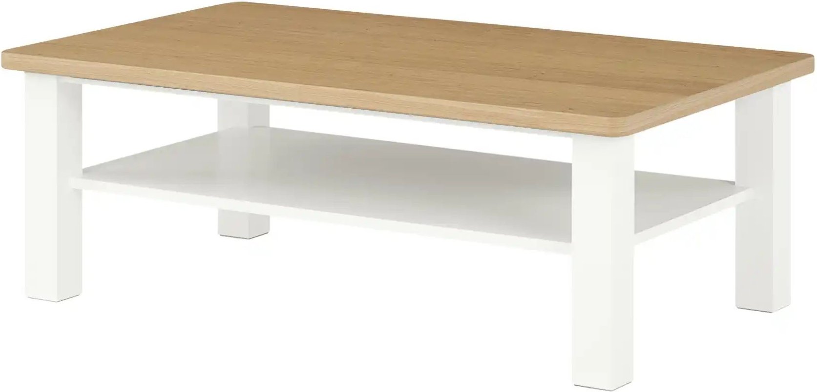 Thumbnail - Wohnwert Couchtisch Libro plus ¦ weiß ¦ Maße (cm): B: 70 H: 45 Tische > Couchtische > Couchtische rechteckig - Höffner