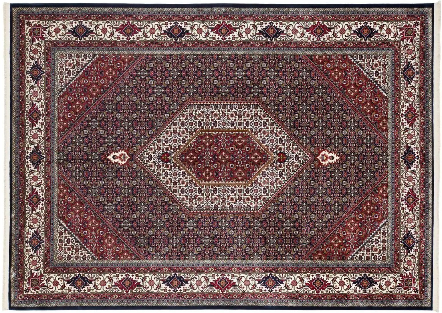 Teppich Aleyna Bidjar ¦ rot ¦ Synthetische Fasern ¦ Maße (cm): B: 67 H: 0,6 Teppiche > Orientteppiche - Höffner