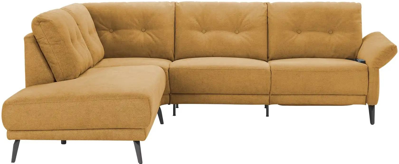 Jette Home Ecksofa  Scope ¦ gelb ¦ Maße (cm): B: 258 H: 88 T: 221.0 Polstermöbel > Sofas > Ecksofas - Höffner