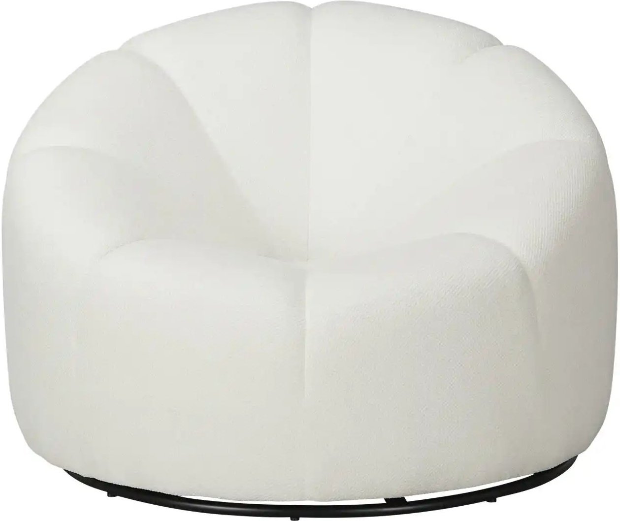 Loungesessel drehbar Swifel ¦ weiß ¦ Maße (cm): H: 70 Ø: 97 Polstermöbel > Sessel > Lounge Sessel - Höffner