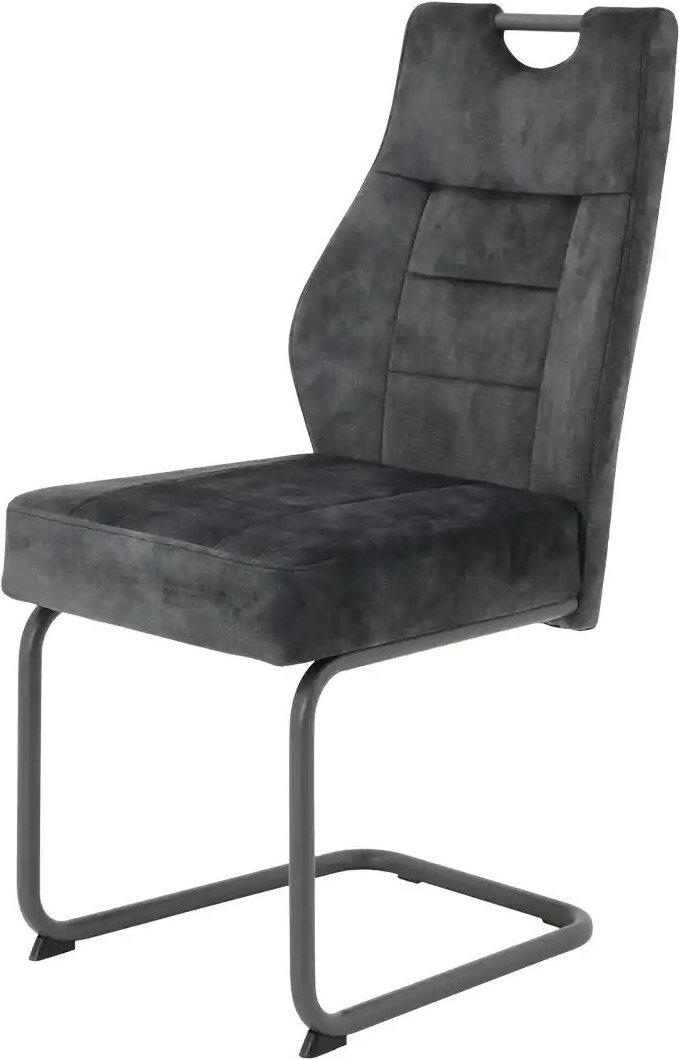 Schwingstuhl Leon ¦ grau ¦ Maße (cm): B: 45 H: 98 T: 63.0 Stühle > Schwingstühle - Höffner