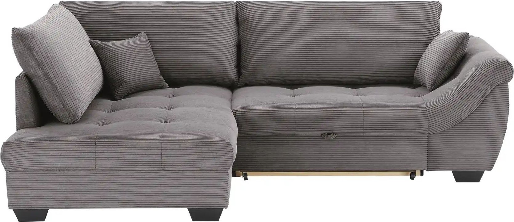 bobb Ecksofa Krissy ¦ grau ¦ Maße (cm): B: 251 H: 88 T: 190.0 Polstermöbel > Sofas > Ecksofas - Höffner