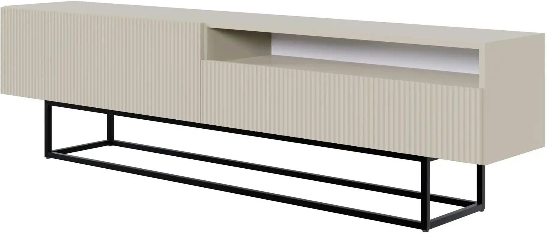 Selsey Lowboard Veldio ¦ grau ¦ Maße (cm): B: 175 H: 46,5 Kommoden & Sideboards > Lowboards - Höffner
