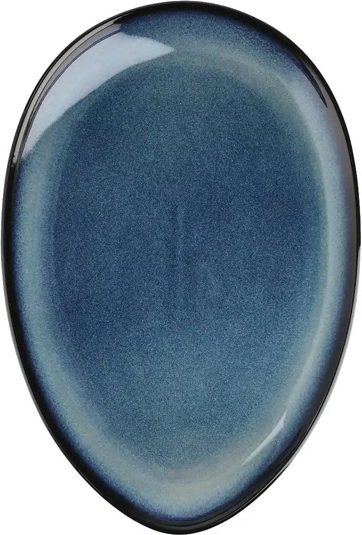 Peill+Putzler Platte oval Azuro ¦ blau ¦ Maße (cm): B: 21 H: 3,3 Geschirr > Einzelgeschirrteile - Höffner