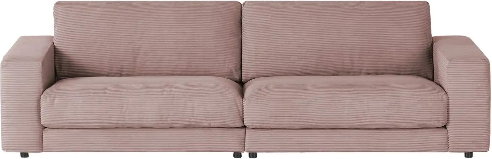 Jette Home Sofa Cord Sila ¦ rosa/pink ¦ Maße (cm): B: 250 H: 85 T: 107.0 Polstermöbel > Sofas > 3-Sitzer - Höffner