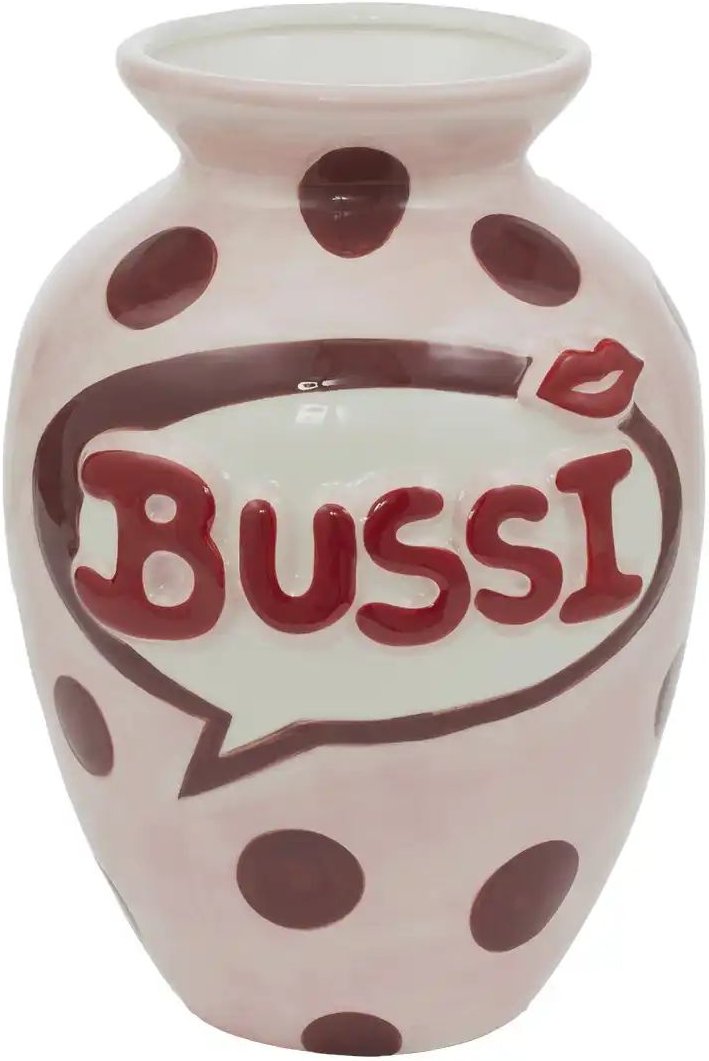 HOME STORY Vase Bussi ¦ rosa/pink ¦ Dolomite ¦ Maße (cm): H: 25,3 Ø: 18.2 Weihnachten - Höffner