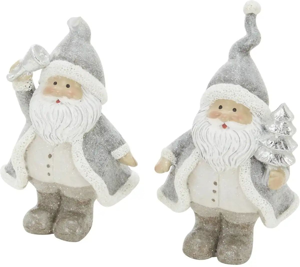 HOME STORY Deko Figur Weihnachtsmann sortiert ¦ Polyresin (Kunstharz) ¦ Maße (cm): B: 6,5 H: 11,5 T: 5.0 Weihnachten ...