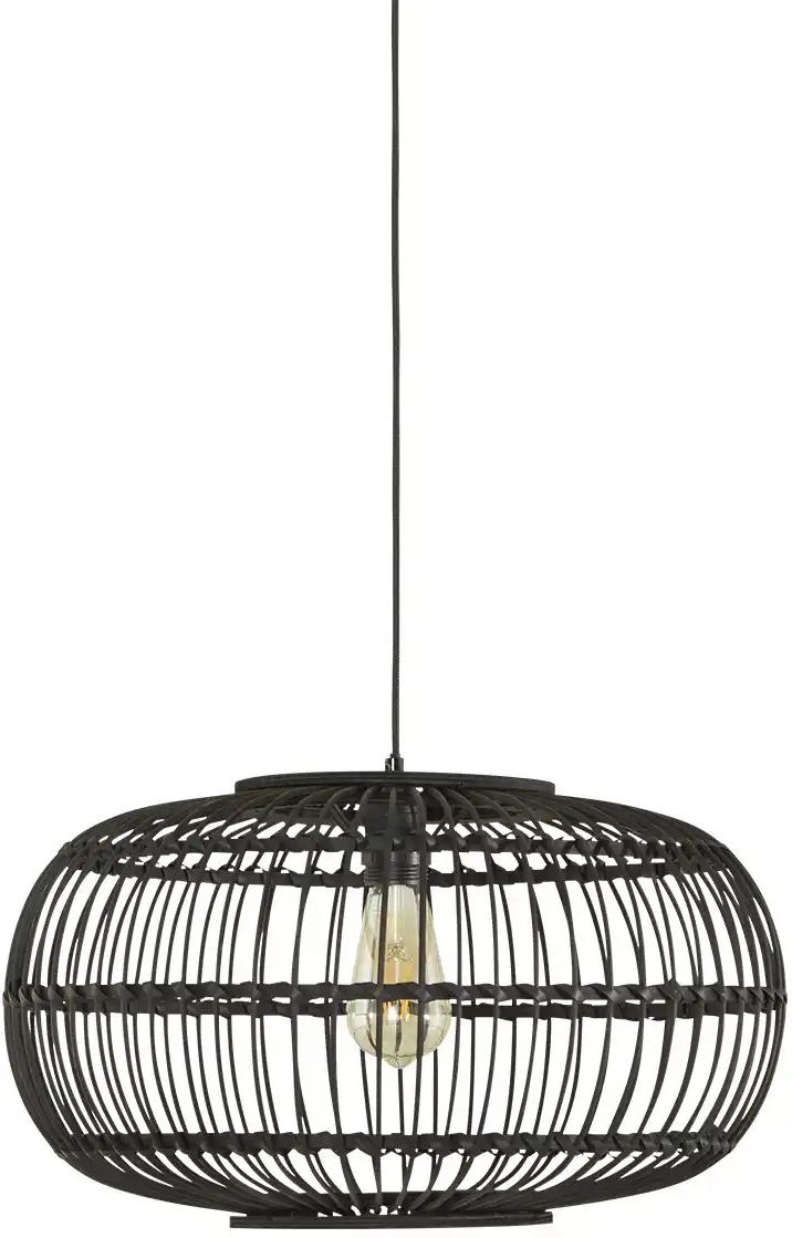 Pendelleuchte Woven ¦ schwarz ¦ Maße (cm): H: 120 Ø: 48 Lampen & Leuchten > Hängeleuchten - Höffner