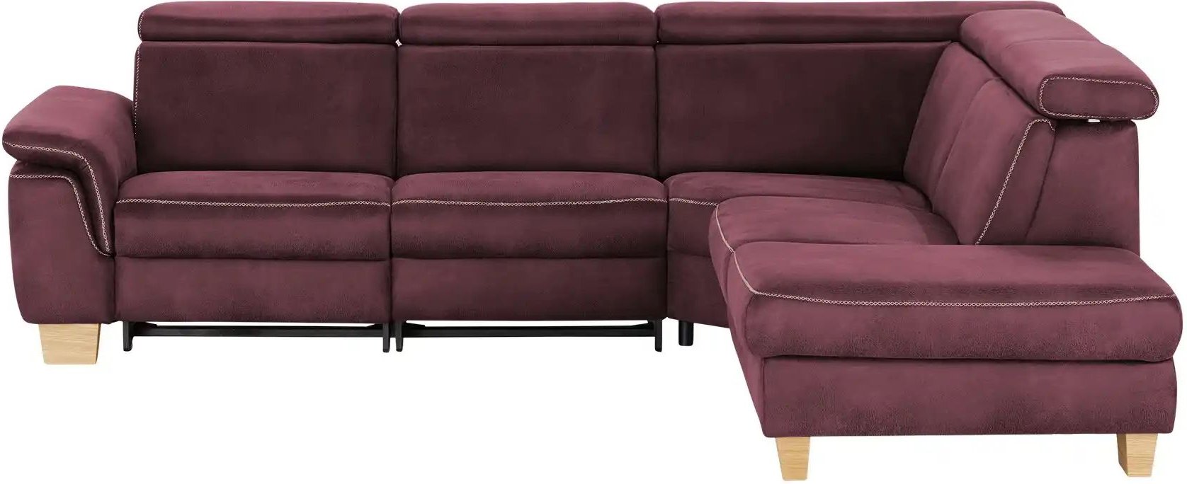 Thumbnail - Mein Sofa bold Ecksofa Beata ¦ rot ¦ Maße (cm): B: 270 H: 80 T: 233.0 Polstermöbel > Sofas > Ecksofas - Höffner