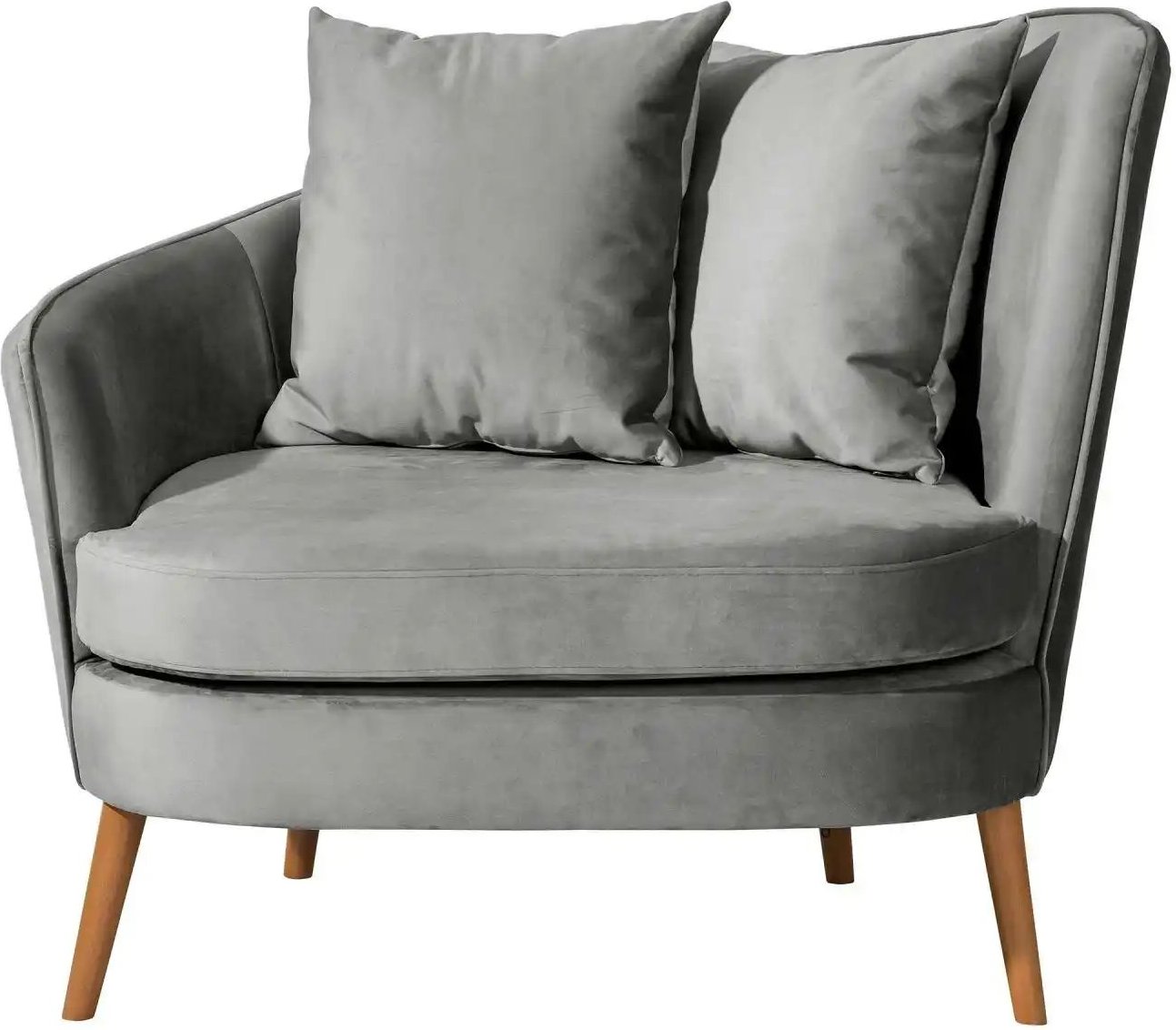 Max Winzer Sessel Miranda ¦ grau ¦ Maße (cm): B: 106 H: 88 Polstermöbel > Sessel > Lounge Sessel - Höffner