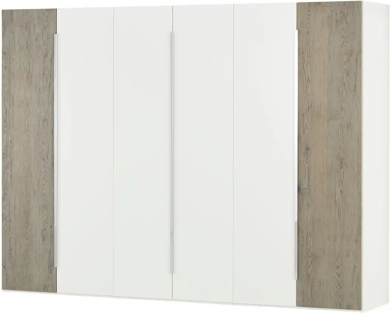 Thumbnail - Drehtürenschrank 6-türig Kent ¦ weiß ¦ Maße (cm): B: 298,6 H: 222,3 T: 62.0 Schränke > Kleiderschränke > Drehtürenschr...