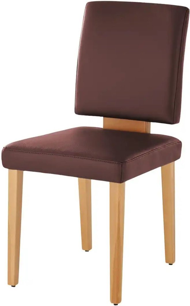 Leder-Polsterstuhl Canto III ¦ rot ¦ Maße (cm): B: 47 H: 93 T: 63.0 Stühle > Polsterstühle - Höffner