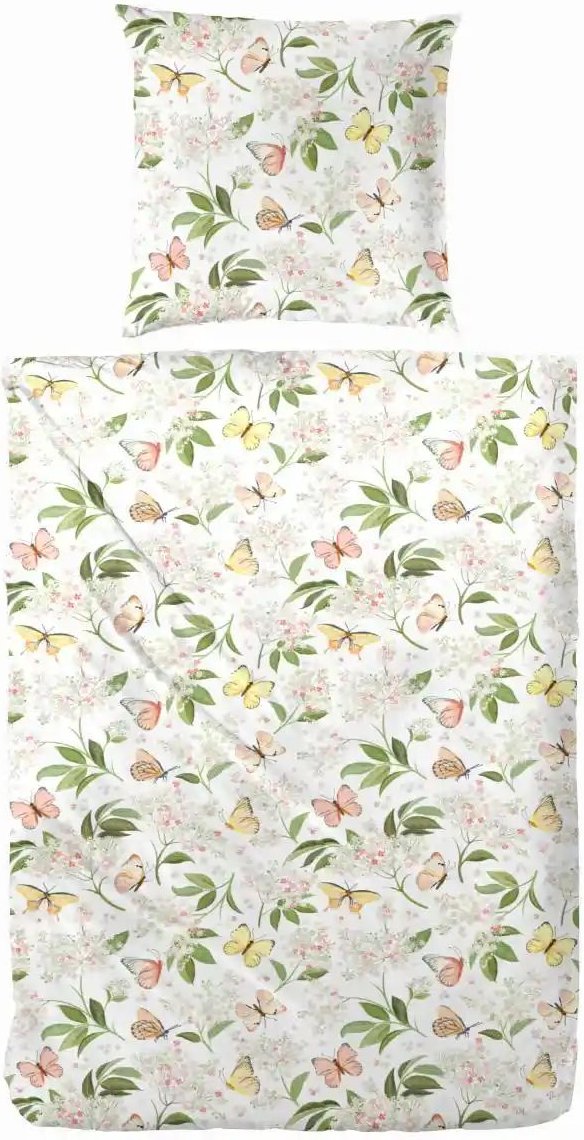 Bettwäsche-Set ¦ grün ¦ Maße (cm): B: 135 H: 1 Bettwaren > Bettwäsche > Bettwäsche ganzjährig - Höffner