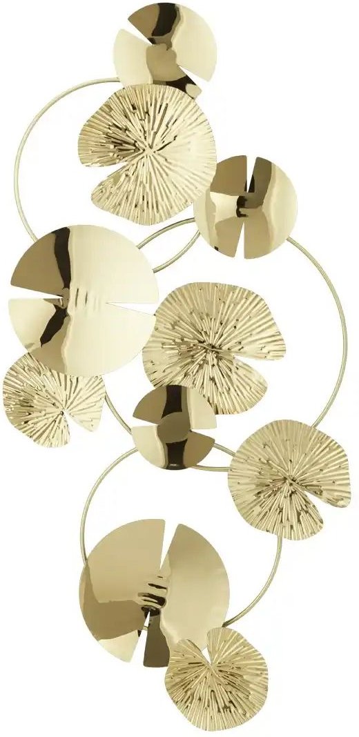 HOME STORY Wanddekoration ¦ gold ¦ Metall ¦ Maße (cm): B: 57,2 H: 5,1 Accessoires > Dekoartikel - Höffner