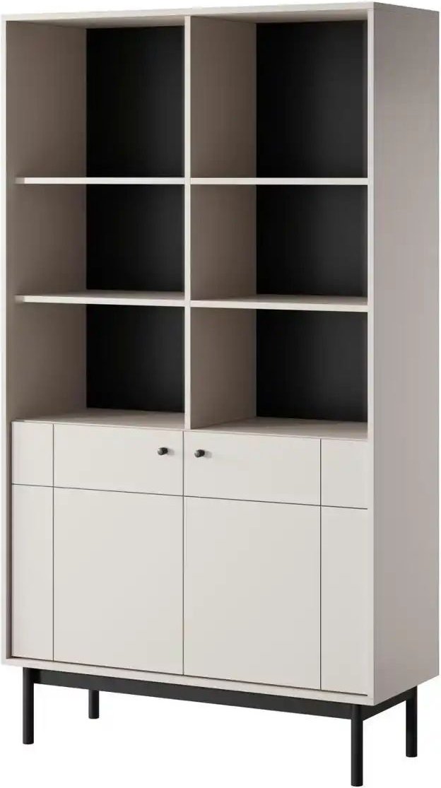 Standregal ¦ beige ¦ Maße (cm): B: 104 H: 185 Regale > Standregale - Höffner