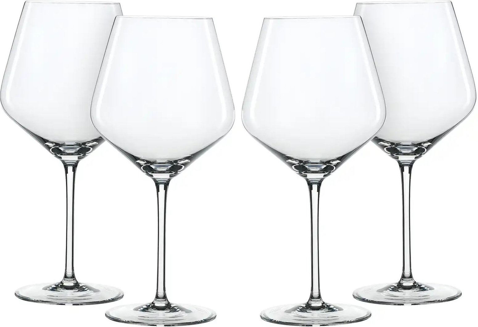 Spiegelau Burgundergläser 4er Set Style ¦ transparent/klar ¦ Glas ¦ Maße (cm): B: 22,2 H: 23,5 T: 22.2 Gläser & Karaffen...