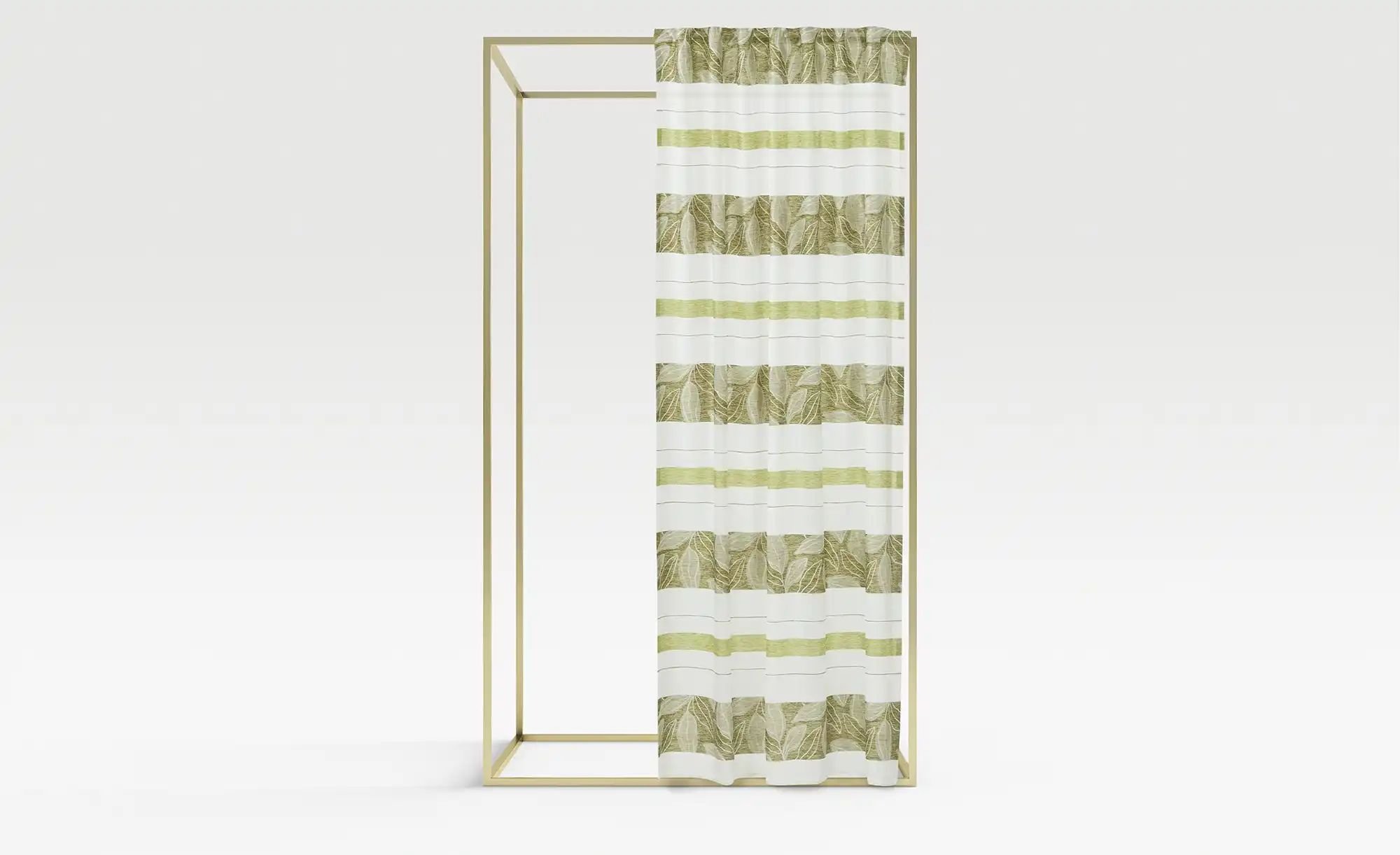 como Verdeckter Schlaufenschal Alyssa ¦ grün ¦ Synthetik ¦ Maße (cm): B: 140 H: 245 Gardinen & Rollos > Gardinen & Vorh...