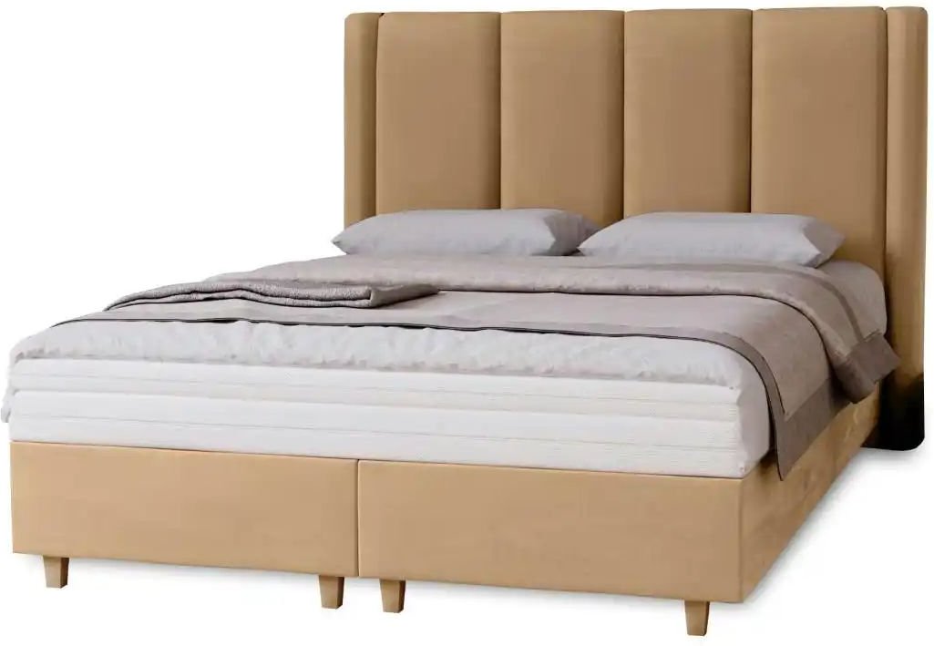 Boxbett mit Matratze Madeley ¦ creme ¦ Maße (cm): B: 180 H: 110 Betten > Polsterbetten - Höffner