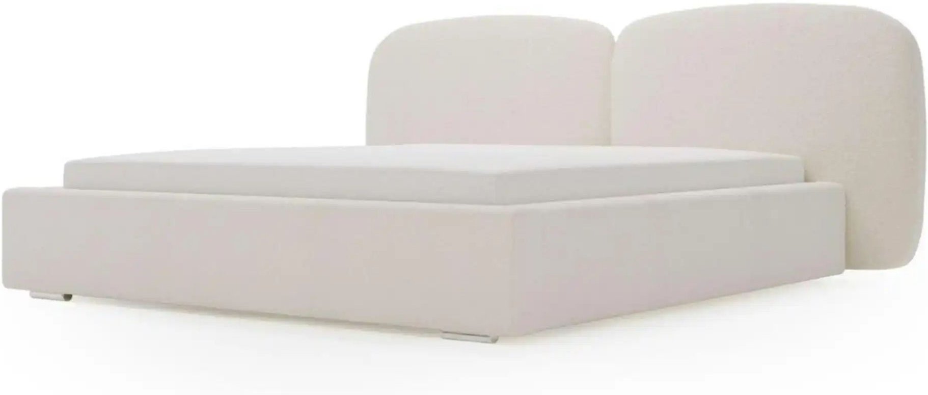 Polsterbett mit Stauraum Palermo ¦ creme ¦ Maße (cm): B: 249 H: 106 Betten > Polsterbetten - Höffner