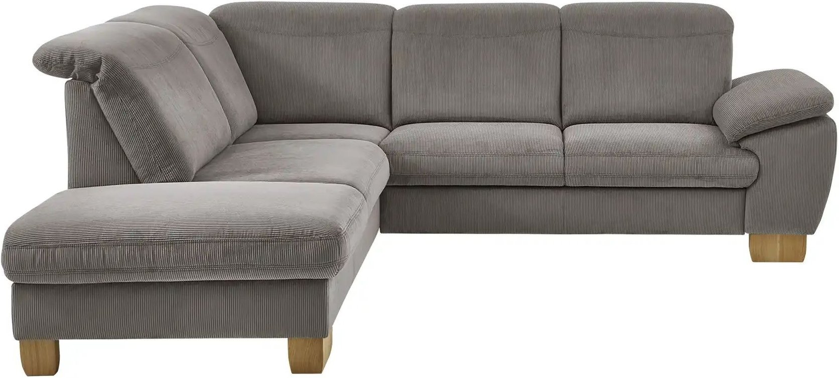meinSofa Ecksofa Raica-S ¦ grau ¦ Maße (cm): B: 266 H: 91 T: 243.0 Polstermöbel > Sofas > Ecksofas - Höffner