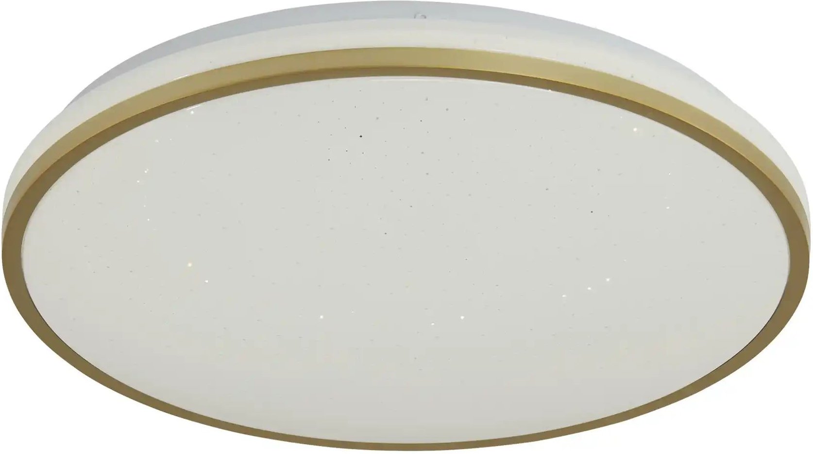 KHG LED-Panel ¦ gold ¦ Maße (cm): H: 7,5 Ø: 38 Lampen & Leuchten > Deckenleuchten - Höffner