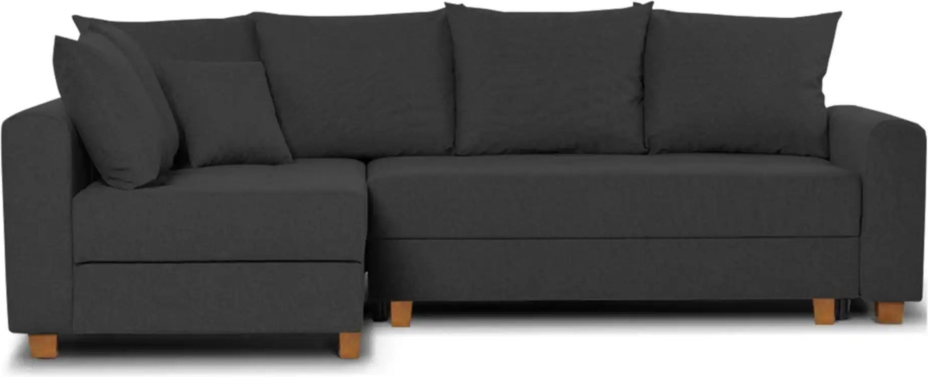 KONSIMO Ecksofa  Revo ¦ grau ¦ Maße (cm): B: 255 H: 88 Polstermöbel > Sofas > Ecksofas - Höffner