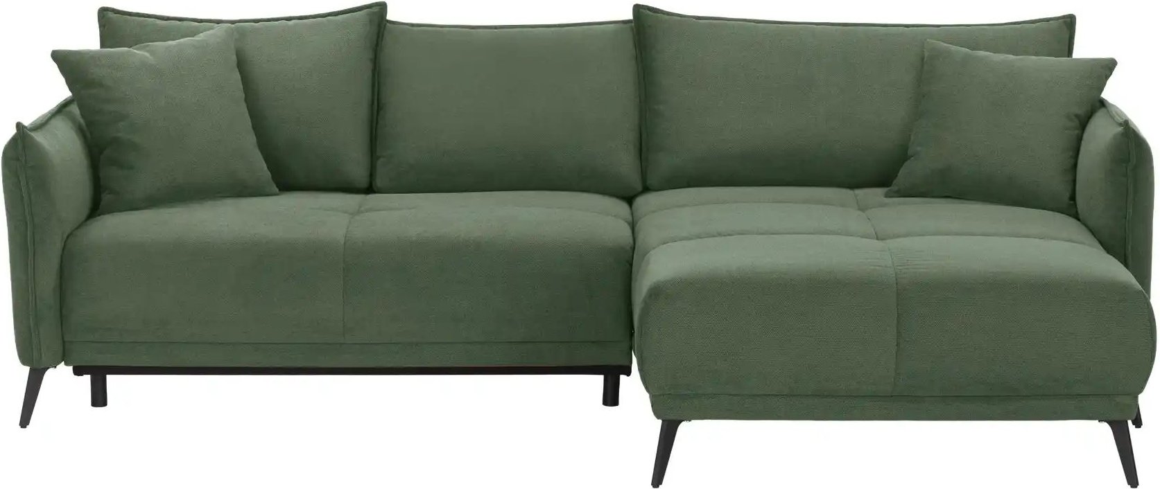 pop Ecksofa Vega De Luxe ¦ grün ¦ Maße (cm): B: 305 H: 91 T: 192.0 Polstermöbel > Sofas > Ecksofas - Höffner