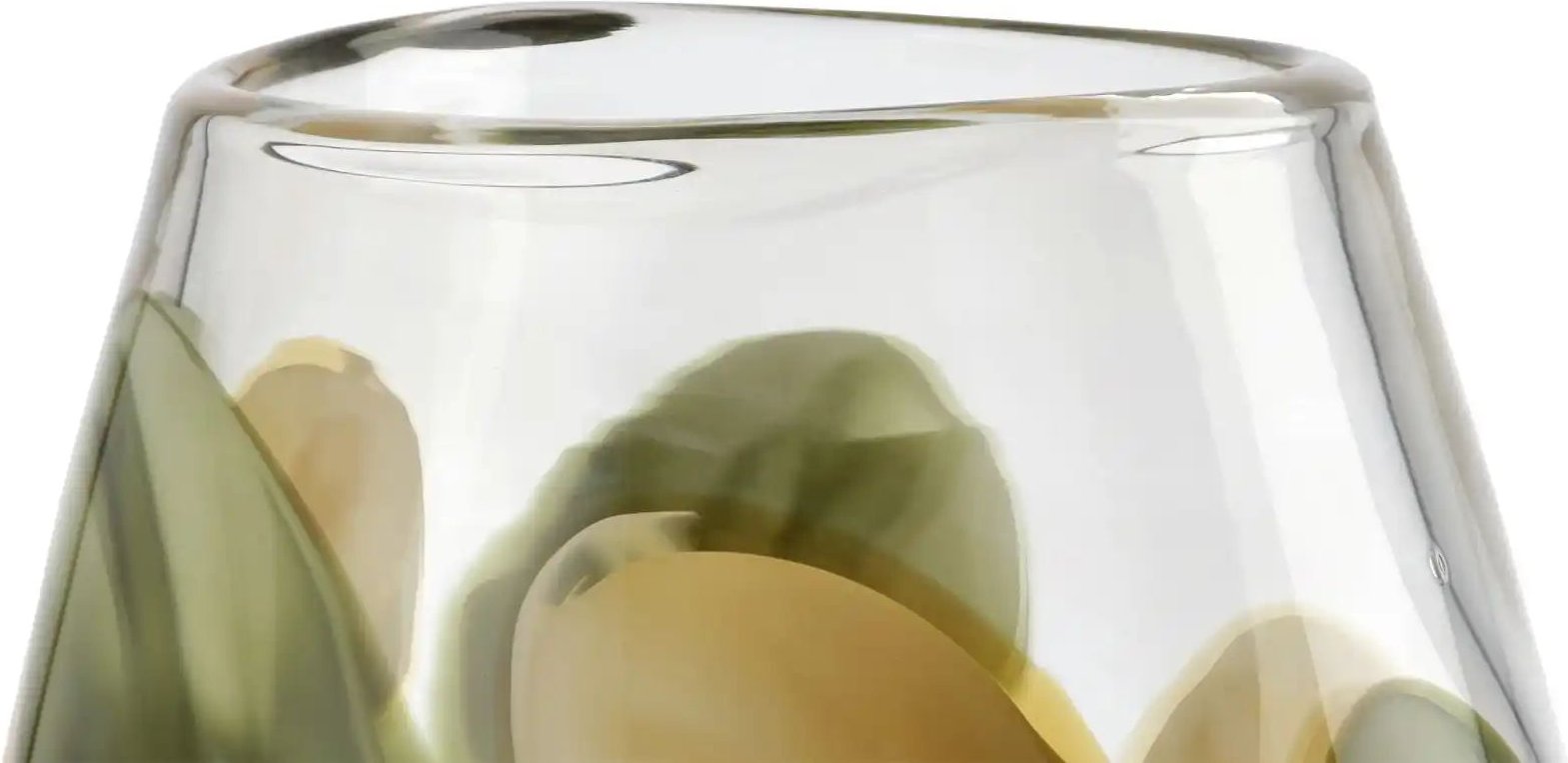 Peill+Putzler Vase ¦ grün ¦ Glas ¦ Maße (cm): H: 21 Ø: 15 Accessoires > Vasen - Höffner