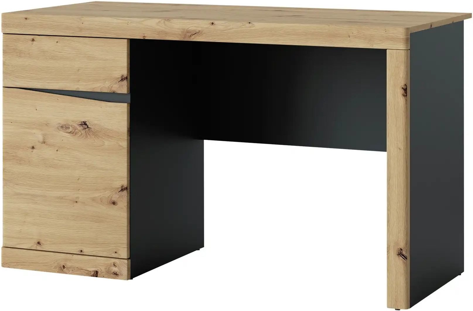 Schreibtisch Turino Neo ¦ holzfarben ¦ Maße (cm): B: 128 H: 76,1 T: 59.9 Tische > Schreibtische - Höffner