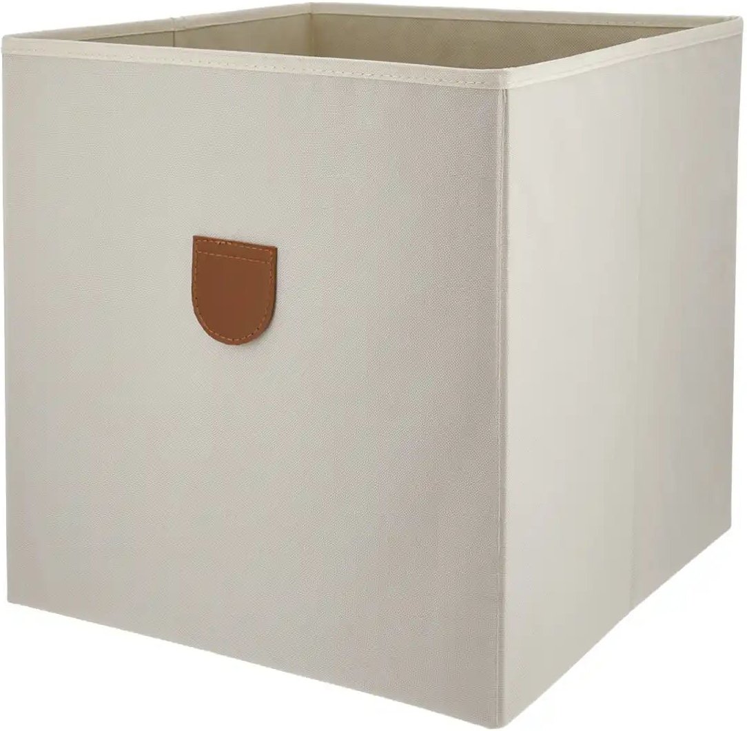 Aufbewahrungsbox ¦ creme ¦ Baumwolle,Pappe ¦ Maße (cm): B: 34 H: 34 T: 34.0 Aufbewahrung > Aufbewahrungsboxen - Höffne...