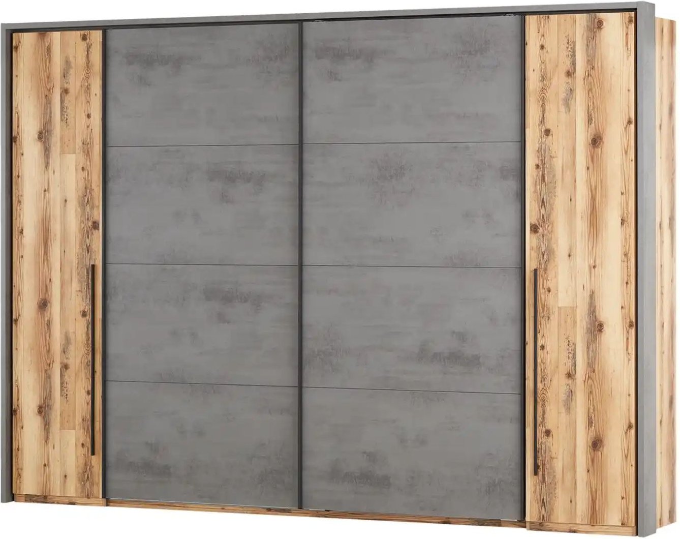 Kombischrank 4-türig Swindon ¦ holzfarben ¦ Maße (cm): B: 320,6 H: 230 T: 60.0 Schränke > Kleiderschränke > Schwebetüre...