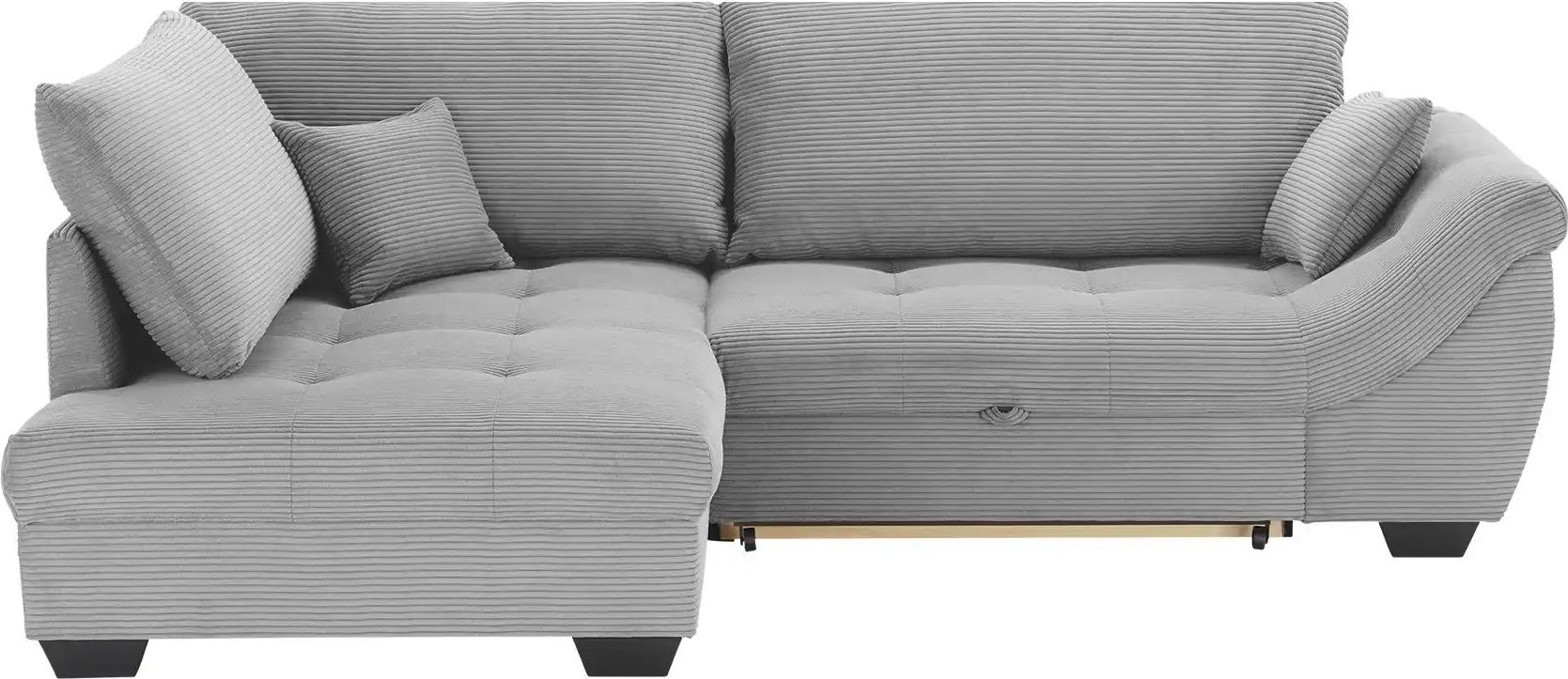 bobb Ecksofa Krissy ¦ grau ¦ Maße (cm): B: 251 H: 88 T: 190.0 Polstermöbel > Sofas > Ecksofas - Höffner