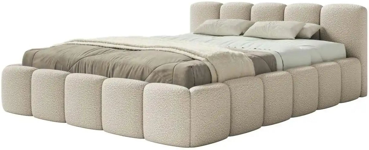 Thumbnail - Selsey Polsterbett mit Bettkasten Cloudy Low ¦ beige ¦ Maße (cm): B: 220 H: 72 Betten > Polsterbetten - Höffner