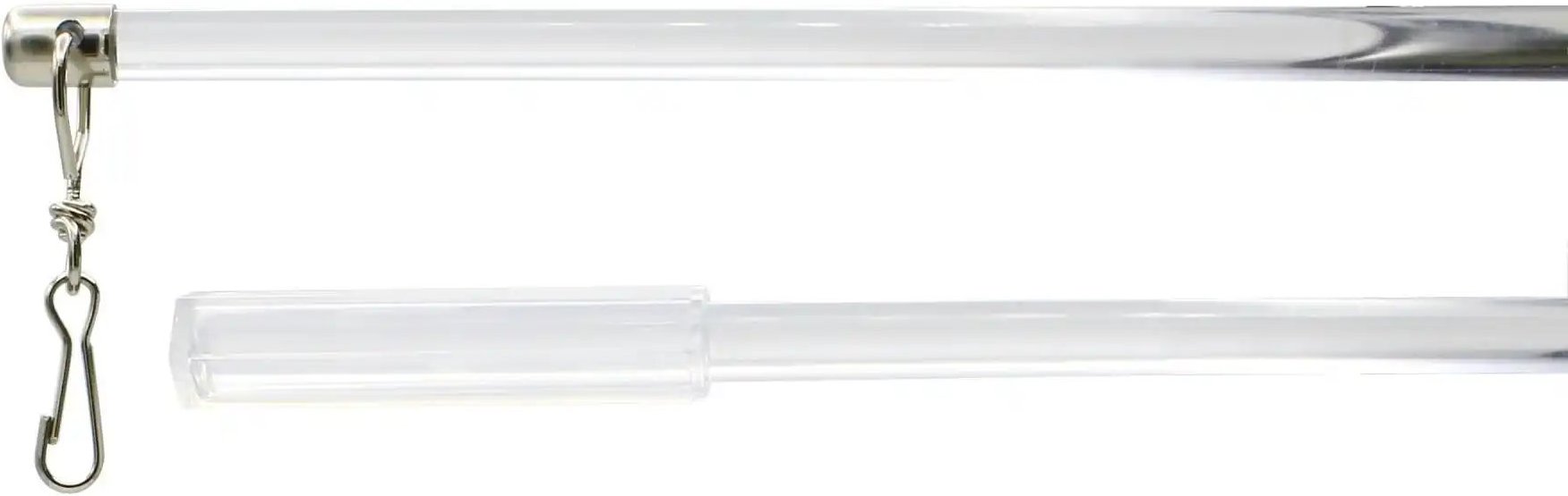 Mydeco Schleuderstab ¦ weiß ¦ Kunststoff ¦ Maße (cm): B: 98 H: 1,2 Gardinen & Rollos > Gardinenstangen & Zubehör > Flä...