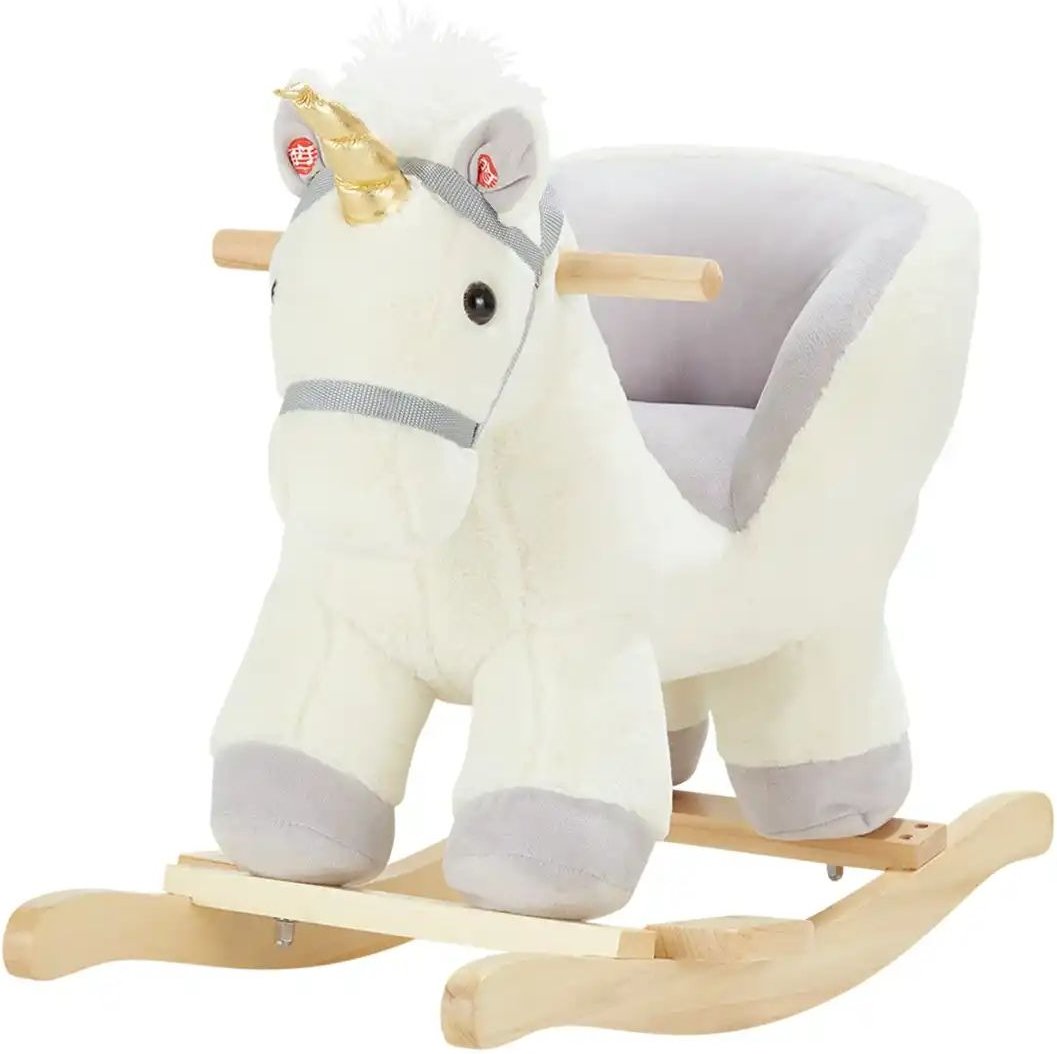 Uups Schaukeltier Einhorn ¦ weiß ¦ Maße (cm): B: 35 H: 53 Baby > Spielen > Schaukeltiere - Höffner