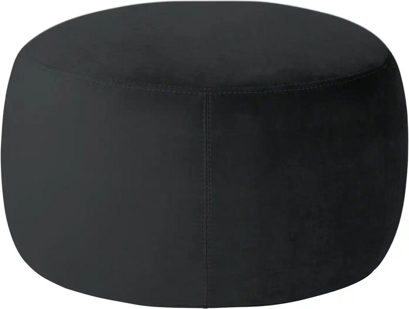 Thumbnail - Samt Hocker Amadi ¦ schwarz ¦ Maße (cm): B: 60 H: 40 Polstermöbel > Hocker - Höffner