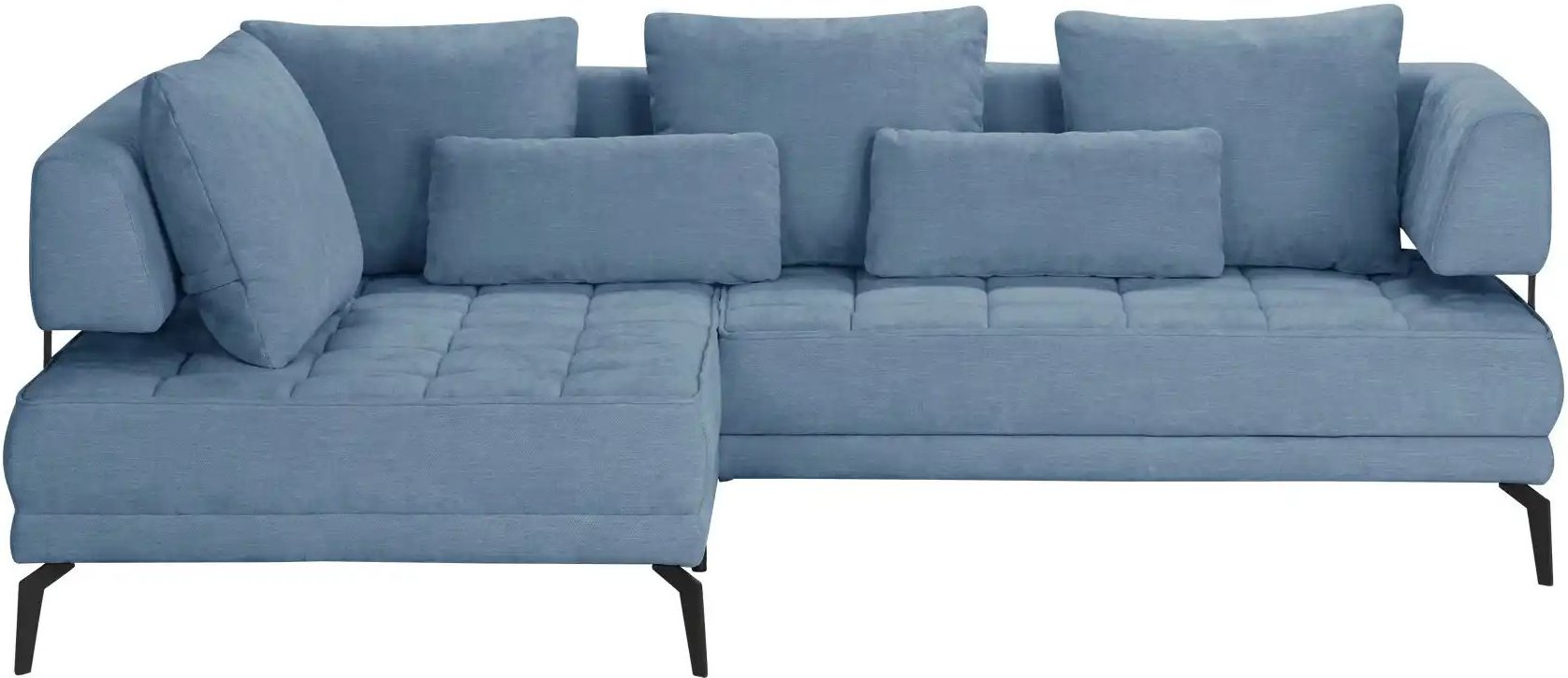 switch Ecksofa Giotto ¦ blau ¦ Maße (cm): B: 242 H: 85 T: 176.0 Polstermöbel > Sofas > Ecksofas - Höffner