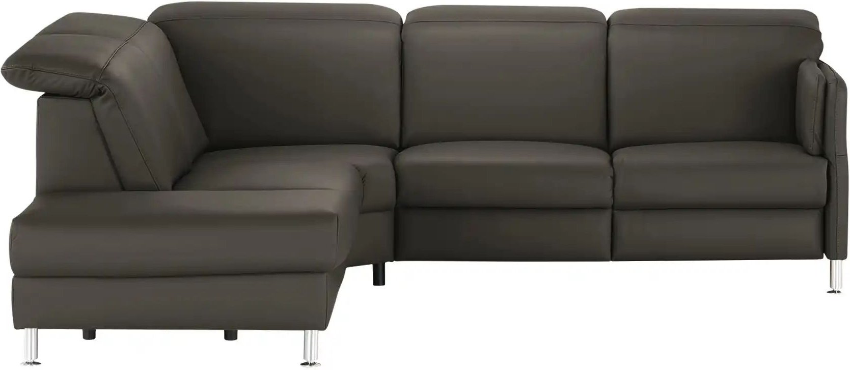 Thumbnail - meinSofa Leder-Ecksofa Leon ¦ braun ¦ Maße (cm): B: 259 H: 83 T: 236.0 Polstermöbel > Sofas > 3-Sitzer - Höffner