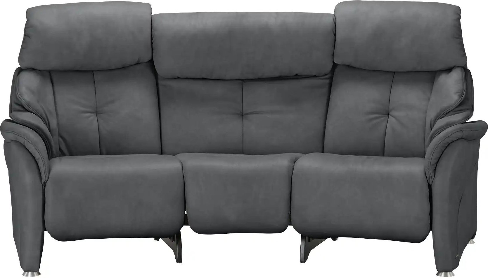 himolla Trapezsofa 4217 ¦ grau ¦ Maße (cm): B: 216 H: 109 T: 101.0 Polstermöbel > Sofas > 3-Sitzer - Höffner