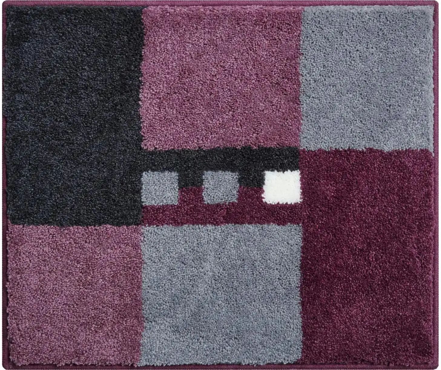 Grund Badematte ¦ lila/violett ¦ Synthetik ¦ Maße (cm): B: 55 H: 2 Badtextilien > Badematten & Badvorleger - Höffner