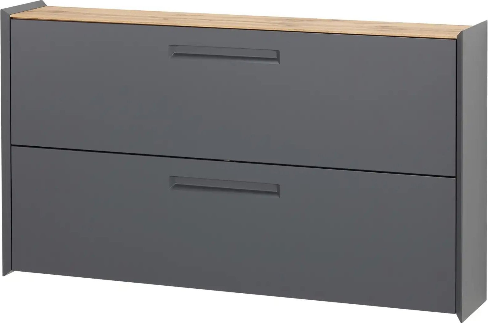 Wohnwert Hängeschuhschrank Azzura ¦ grau ¦ Maße (cm): B: 145 H: 82 T: 27.0 Garderoben & Kleiderstangen > Garderoben Sch...