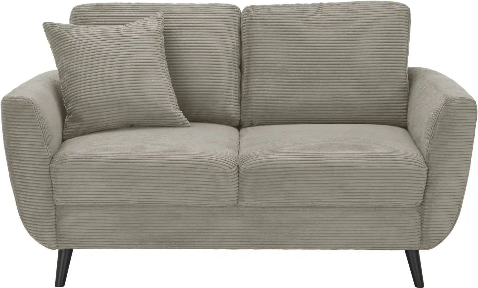 smart Einzelsofa Wanja ¦ braun ¦ Maße (cm): B: 158 H: 90 T: 90.0 Polstermöbel > Sofas > 2-Sitzer - Höffner