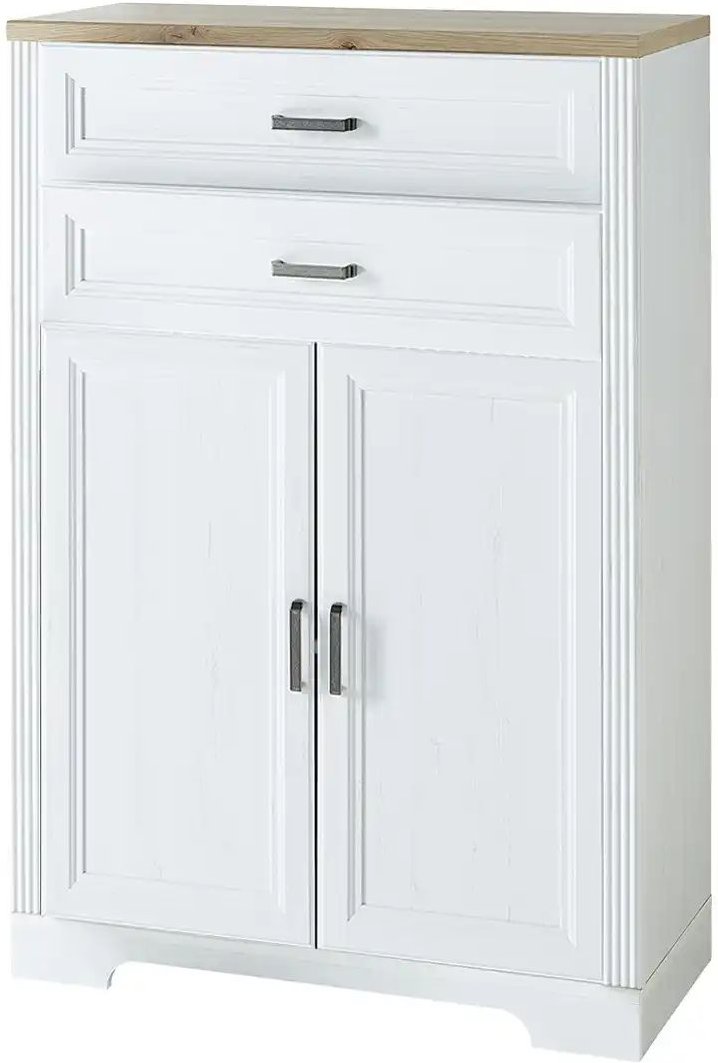 Aktenschrank Varese ¦ weiß ¦ Maße (cm): B: 86 H: 127 T: 38.0 Schränke > Aktenschränke - Höffner