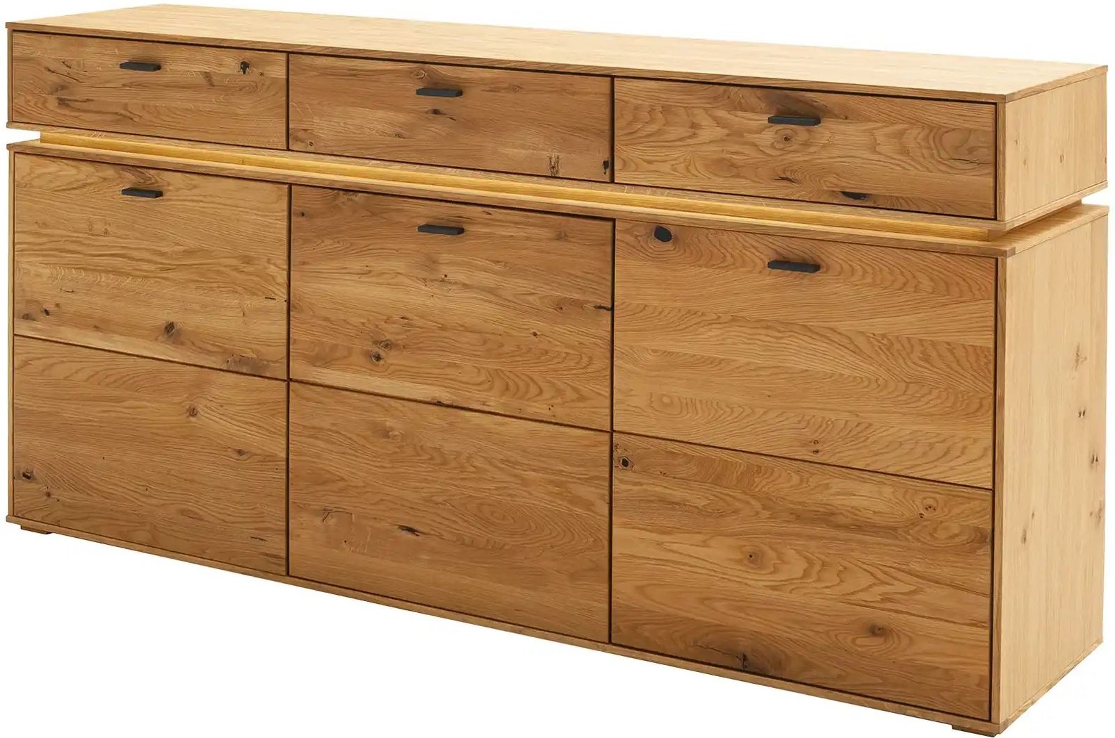 Thumbnail - Woodford Sideboard Moris ¦ holzfarben ¦ Maße (cm): B: 183 H: 90 T: 44.0 Kommoden & Sideboards > Sideboards - Höffner