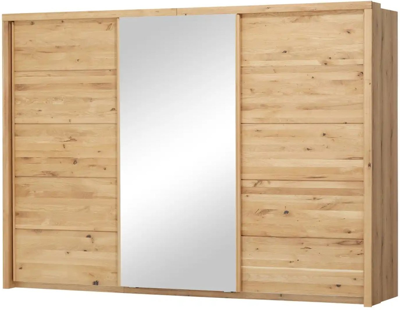 smart Schwebetürenschrank 3-türig Oslo ¦ holzfarben ¦ Maße (cm): B: 284 H: 204 T: 69.0 Schränke > Kleiderschränke > Sc...