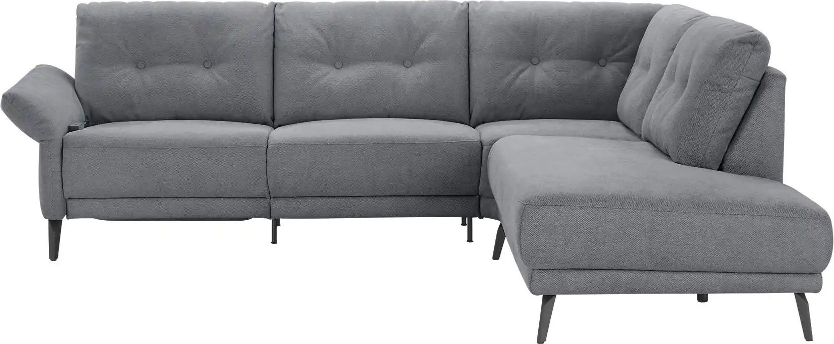 Jette Home Ecksofa Scope ¦ grau ¦ Maße (cm): B: 258 H: 88 T: 221.0 Polstermöbel > Sofas > Ecksofas - Höffner