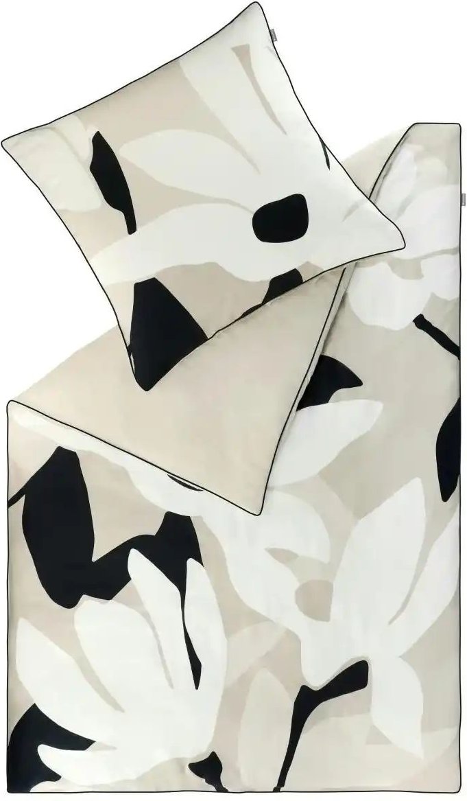 Musterring Satin Wende-Bettwäsche Harmony ¦ beige ¦ Maße (cm): B: 135 H: 1,5 Bettwaren > Bettwäsche > Bettwäsche ganzjä...