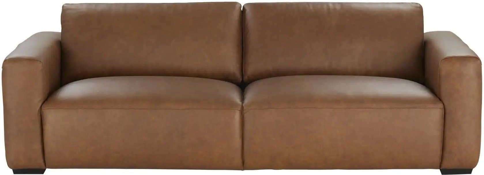 uno Einzelsofa Derby ¦ braun ¦ Maße (cm): B: 243 H: 82 T: 108.0 Polstermöbel > Sofas > 3-Sitzer - Höffner