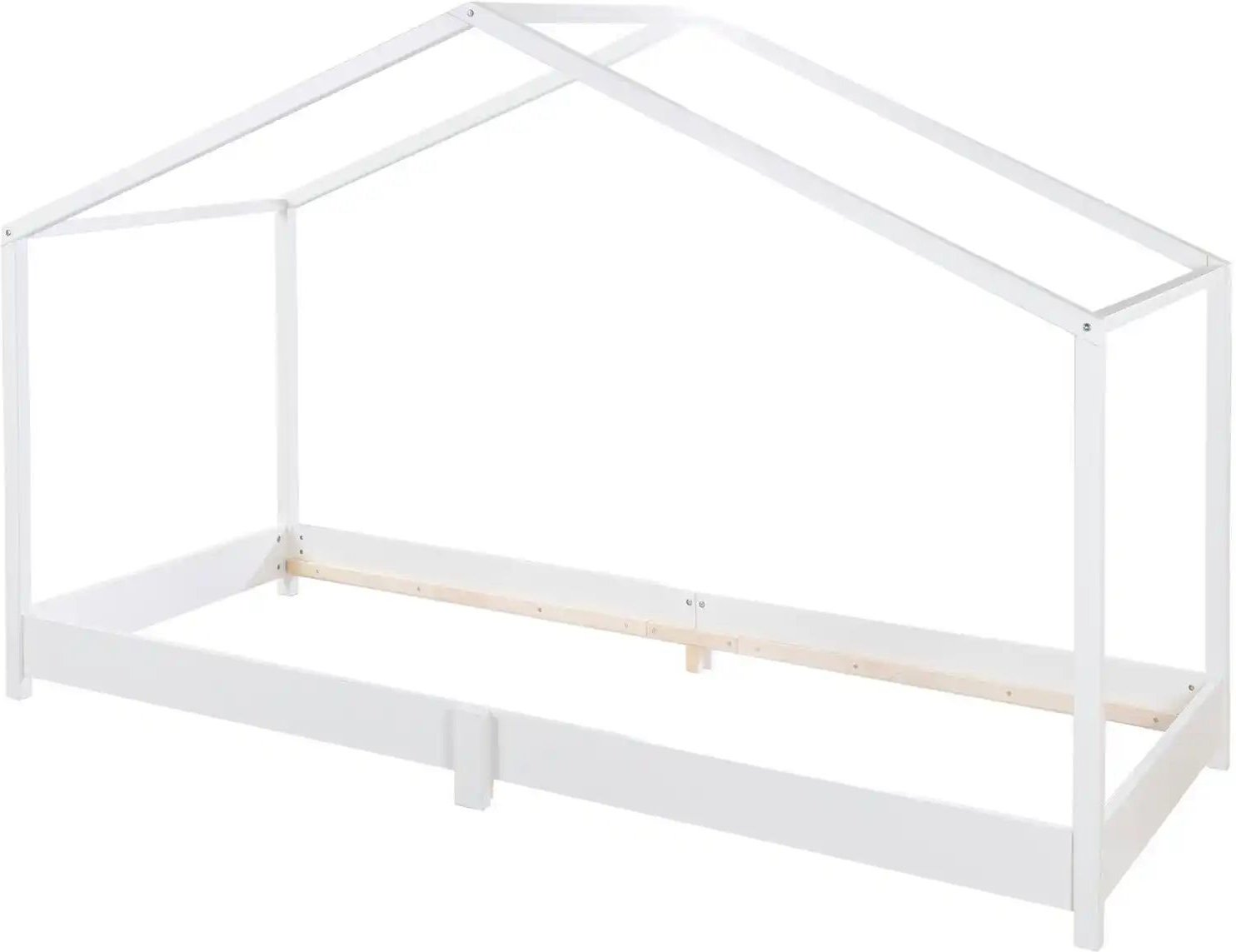 Roba Bodenbett-Set Montessori Montessori ¦ weiß ¦ Maße (cm): B: 99,5 H: 134 Betten > Bettgestelle - Höffner